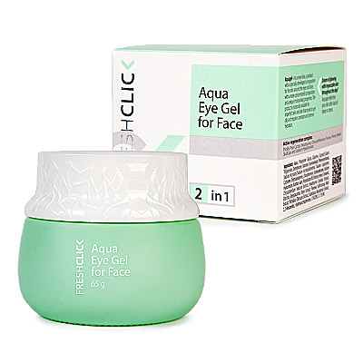 Aqua gel ματιών και προσώπου FreshClick, 65g