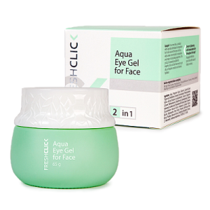 Aqua gel ματιών και προσώπου FreshClick, 65g